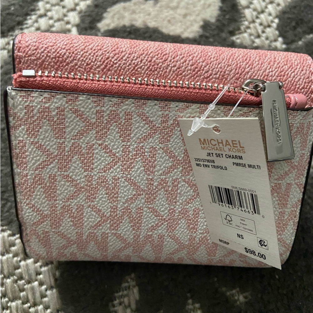 Mk pink Wallet